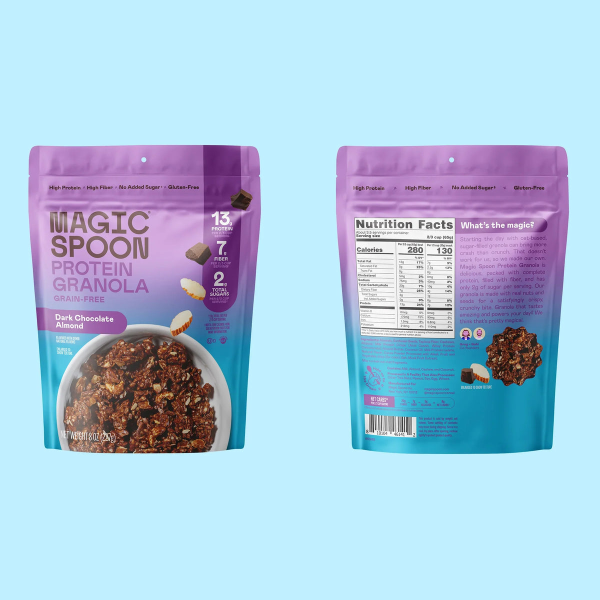 Dark Chocolate Almond Granola