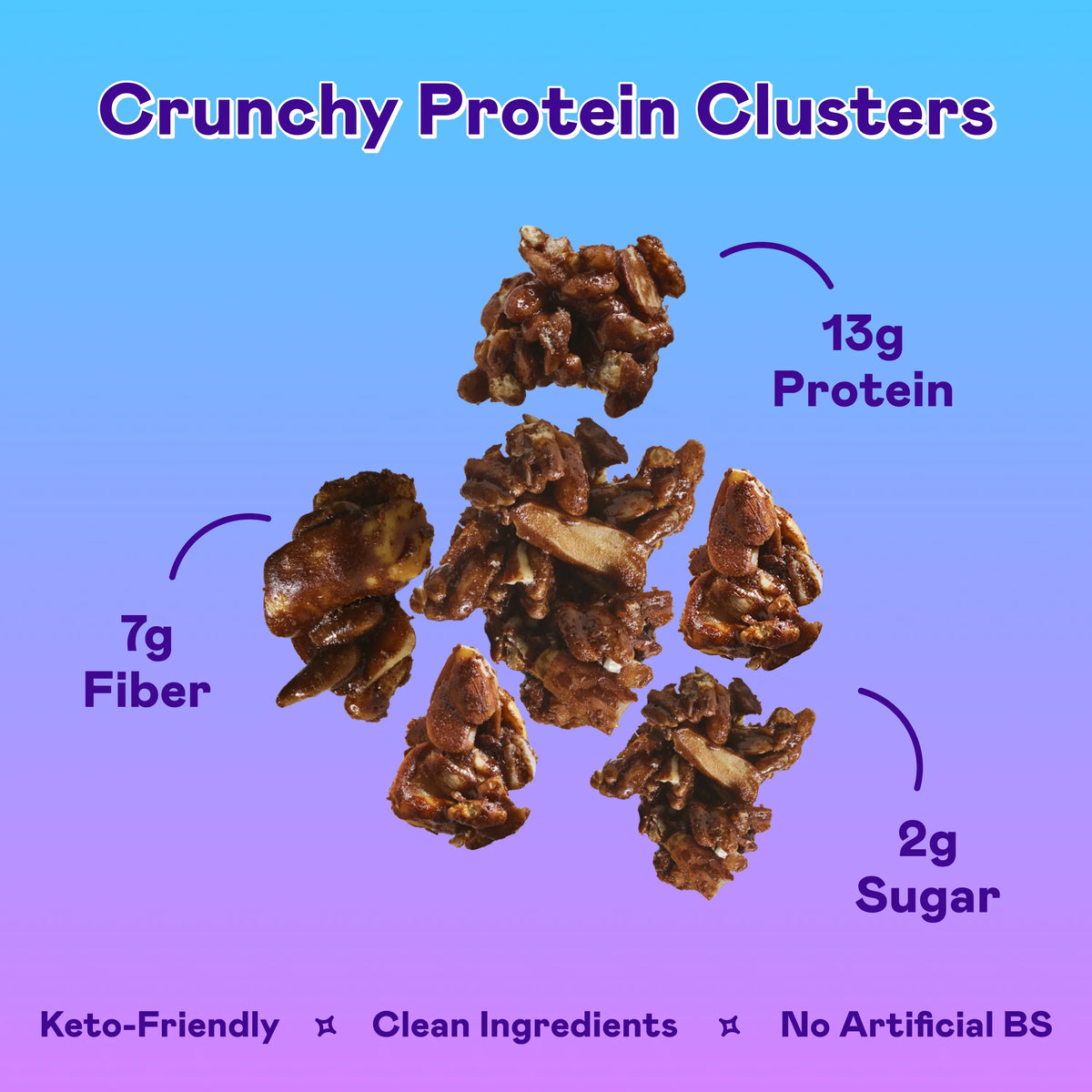 Magic Spoon Protein Granola Variety 3 Pack - Dark Chocolate
