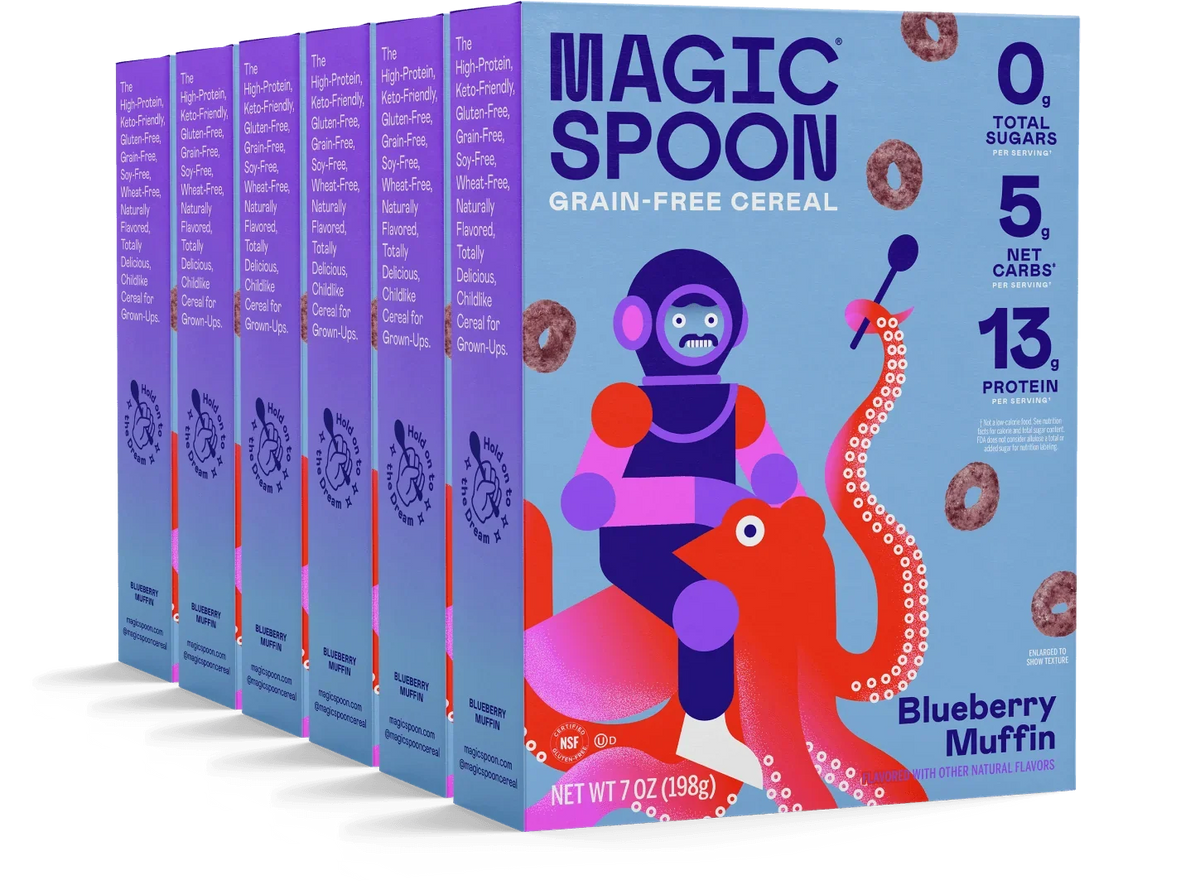 Blueberry Muffin - 1 case (6 boxes)