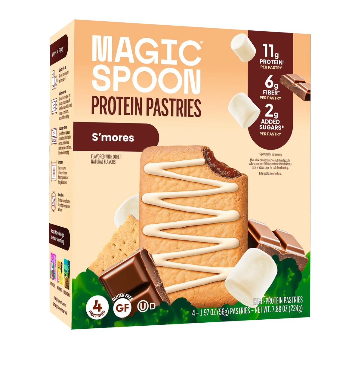 S'mores Protein Pastries