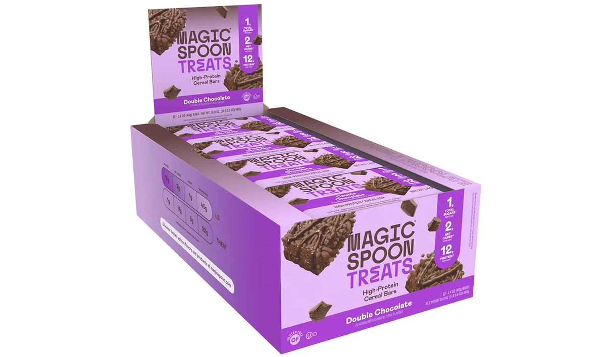 Double Chocolate - 12 Cereal Treats (1 Box)